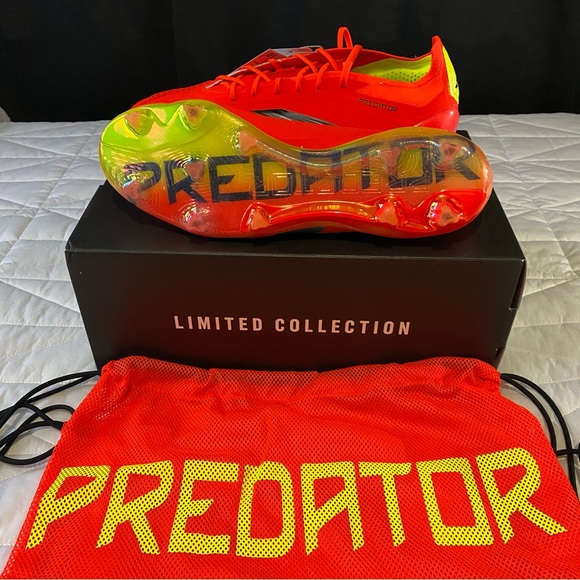 ADIDAS PREDATOR ELITE FIRM GROUND CLEATS - Picture 1 of 3